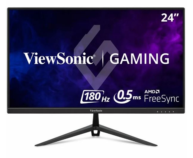 Viewsonic Monitor 24" sin borde 180hz 0.5ms hdmi dp vx2428a