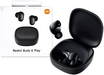 Xiaomi Auricular Bluetooth Redmi Buds 6 Play Black