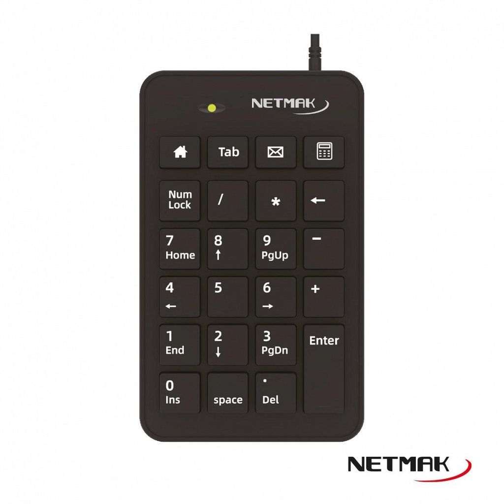 Netmak Nm-Kb250 Teclado Numérico Usb