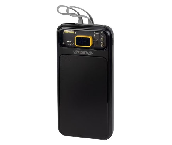 Satellite Power Bank Cargador Portátil Satellite A-PB410008Q 10000mAh 20W - Negro