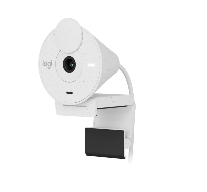 Logitech Web Cam Brio 300 White Full Hd 