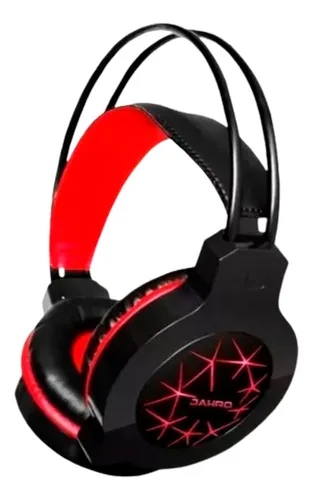 Jahro Gh-197 Auricular Gamer Para Ps4 Y Pc Con Micrófono Luces Led