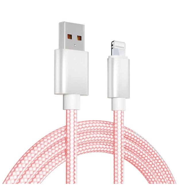 Xaea Cable Usb A Lightning Modx-092 Sook Candy Reforzado Largo 1Mts
