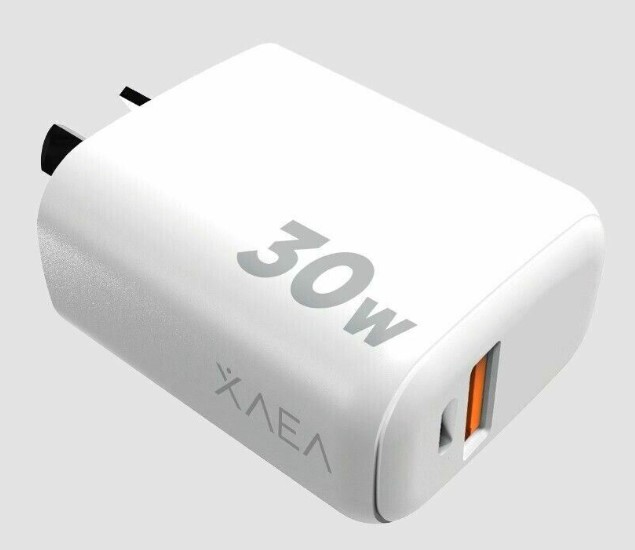 Xaea Cargador Celular Intensify 30W Usb + Tipo C - Con Cable Usb A Tipo C - Carga Rapida - Modx-C015