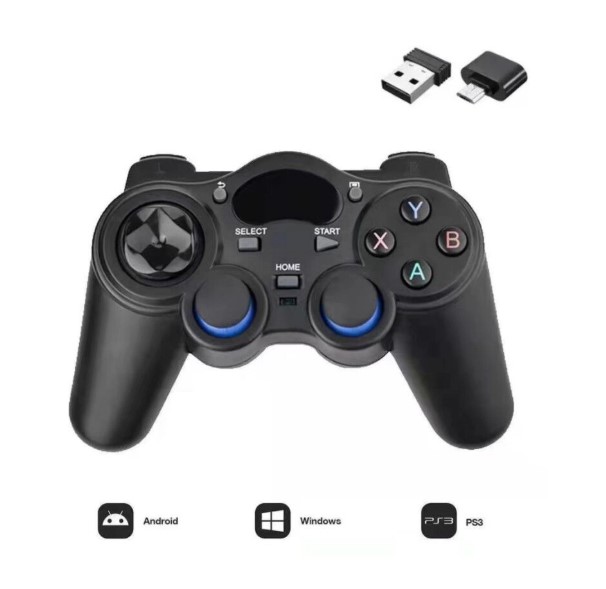 Joystick Inalambrico Wireless 2.4Ghz Incluye Adaptador Usb Y Tipo-C Ideal Para Tv , Tablet , Celular , Tv Box Y Mas ! Joystick Mods-J02 Jy003- St 