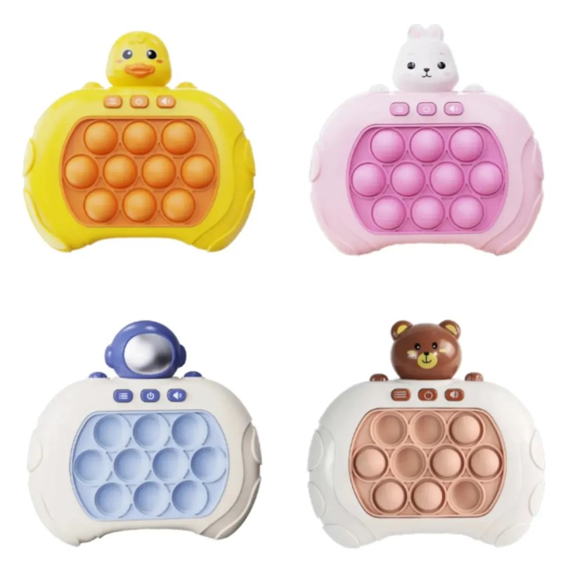 Pop It Electronico Animalitos Juego De Memoria Anti-Estres A Pilas 3Xaaa