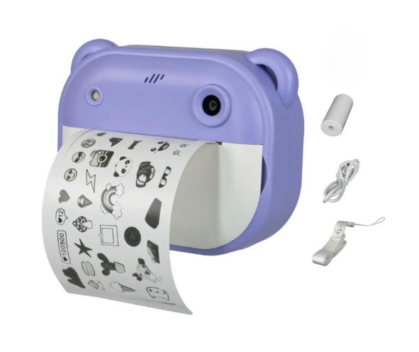 Camara Kids Modz-C01 Con Impresora Termica Camara Frontal Y Trasera