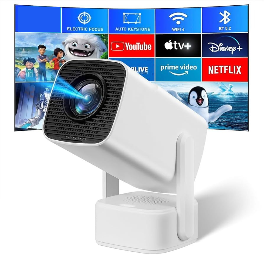 Xaea Proyector Pixora Mods 001 Hy300Max Resolución Fhd 180 Lúmenes 150" Bluetooth  Wifi Android Compatible Ios