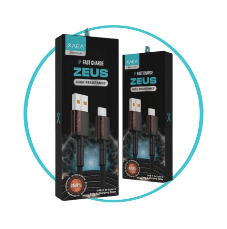 Xaea Cable Usb Modx-103 Zeus Cable Usb A Tipo C 1Mt 110 Hilos Cobre