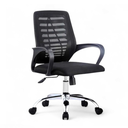 Global Silla De Escritorio Mesh Tf101 Con Ruedas Regulación Altura Respaldo Alto Soporta 120Kg