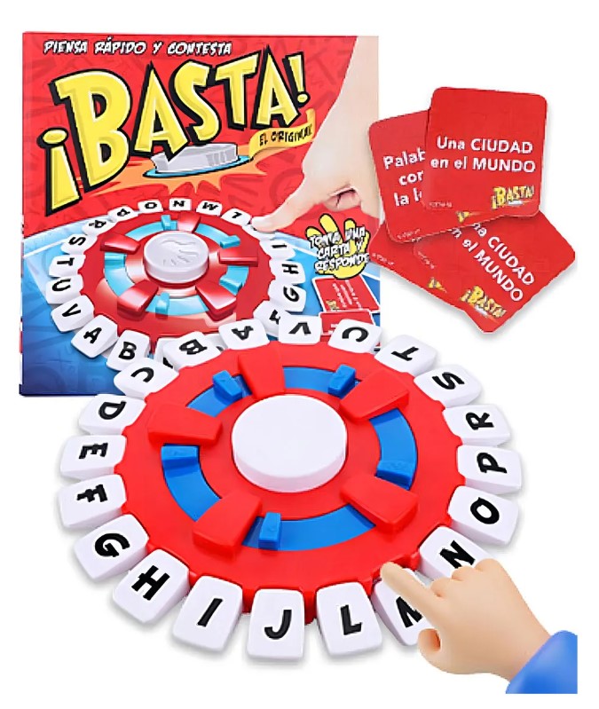 Juego De Mesa ¡Basta! Piensa Rapido (Pilas 2 X Aa No Incluidas )