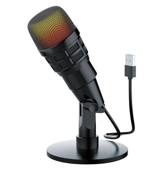 Xaea Microfono Usb Ryzer Stream Gaming Largo 2Mts