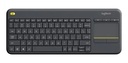 Teclado Logitech K400 Plus Inalámbrico Touchpad