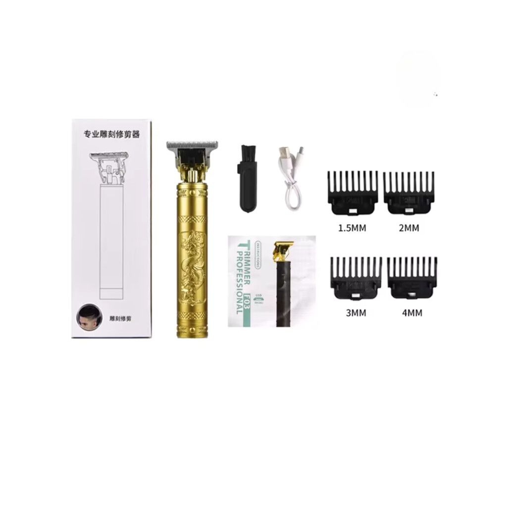 Afeitadora Vintage T9 Trimmer Plástico Mods-779 Dorado/Negro