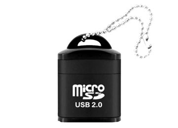 Lector De Memorias Usb 2.0 Mini Microsd En Bolsa Tp-17815