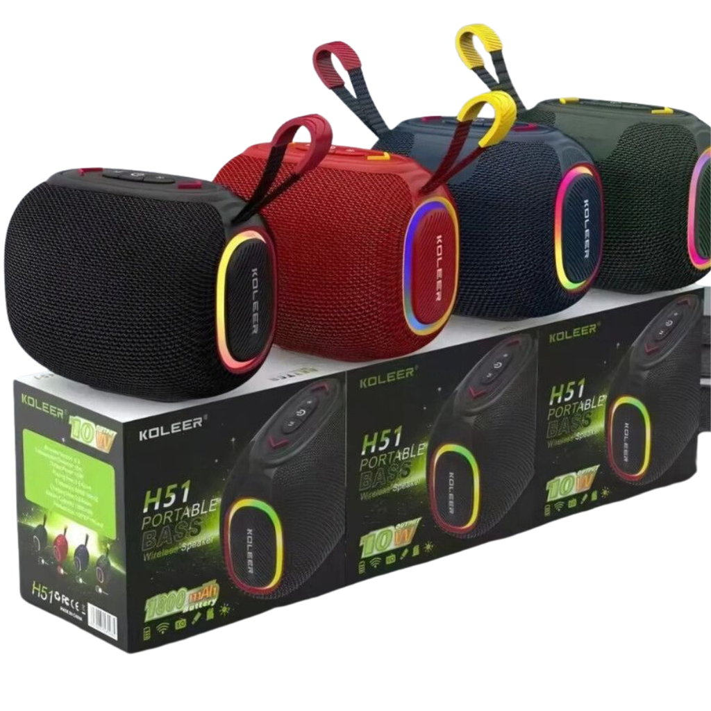 Xaea Dotmini Modx-004X Parlante Bluetooth  3" 10W Recargable Usb/Tf/Fm/Tws Rgb