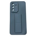 Funda Antigolpes Samsung Galaxy A56 Gris Reforzada Con Soporte 