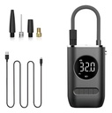 Inflador Compresor Portatil Recargable Linterna Usb 4000 Mah Psi 150 Max. 80W Negro