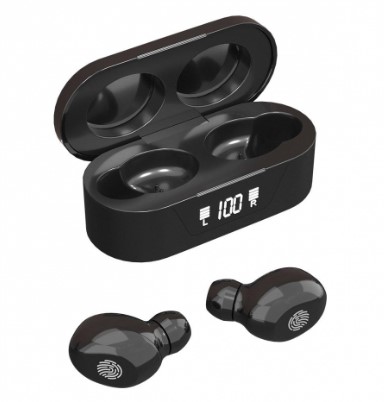 Netmak Nm-Biza Auricular Bluetooth Touch Con Display Negro