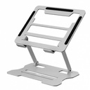 Netmak Nm-Hc78 Soporte De Notebook Con Altura Regulable Aluminio Hasta 17"