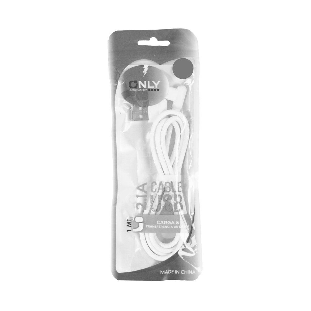 Only Cable Usb Mod 54 – Ele Only – Tipo C - 2.1A 1Mt