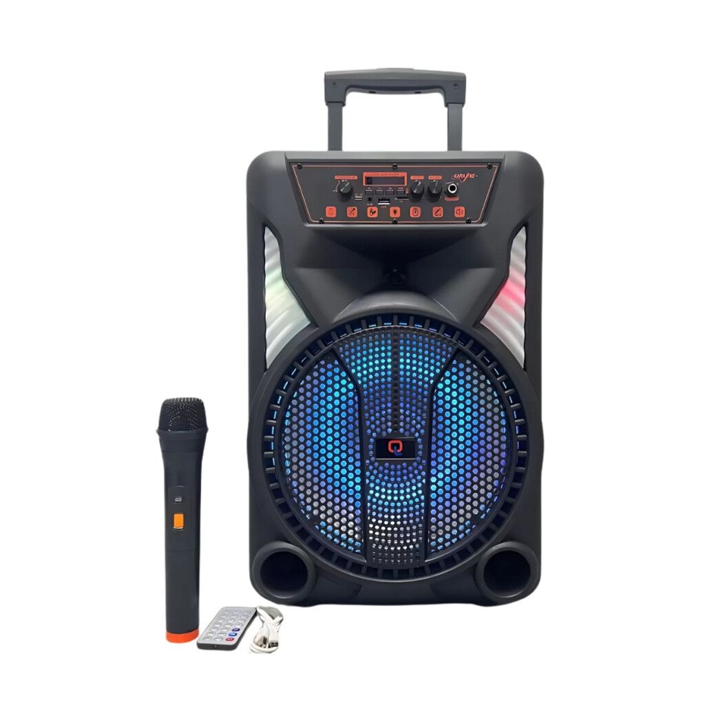 Xaea Parlante 12" X-1220 Karaoke 15W Usb Bluetooth Aux Control Microfono