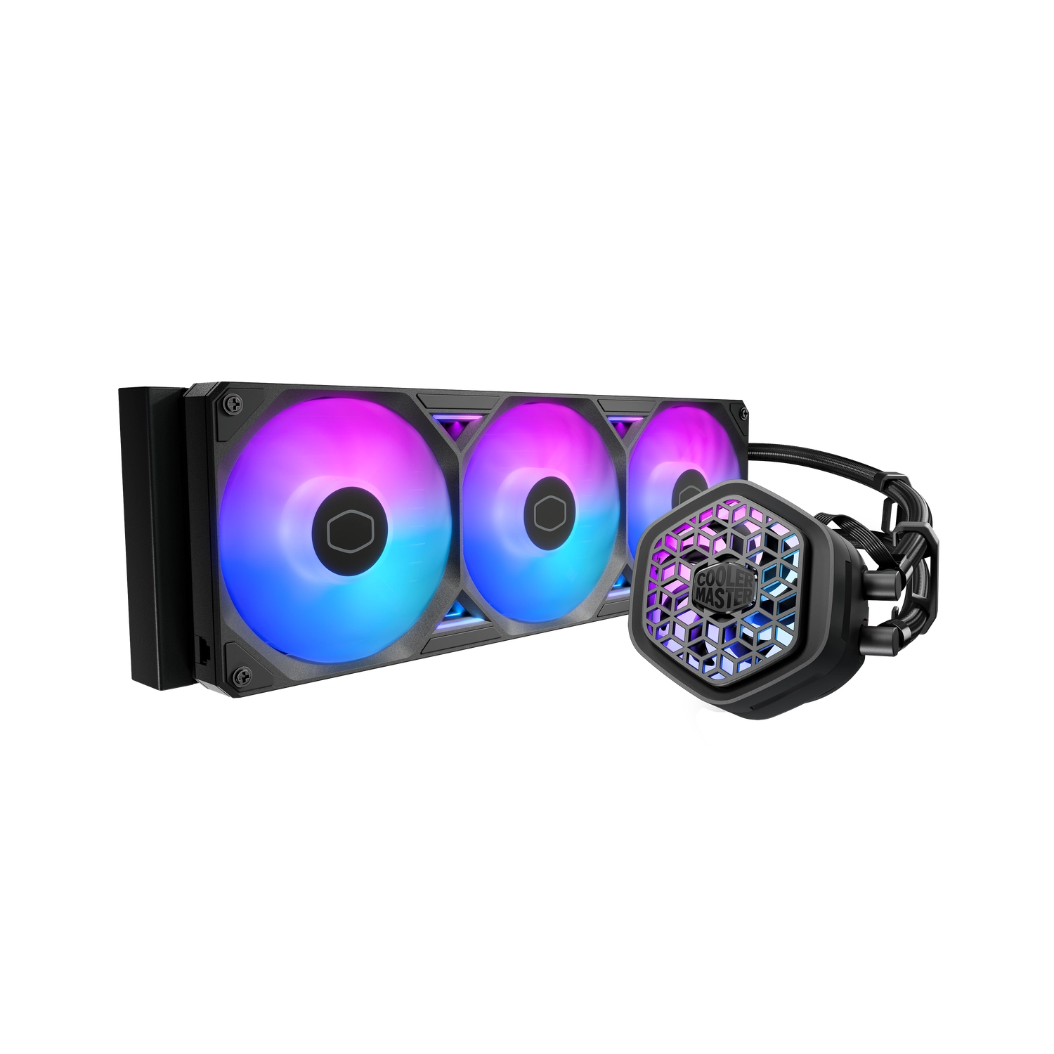 Water Cooler Cm Masterliquid 360 Atmos Ii Vrm Fan Argb