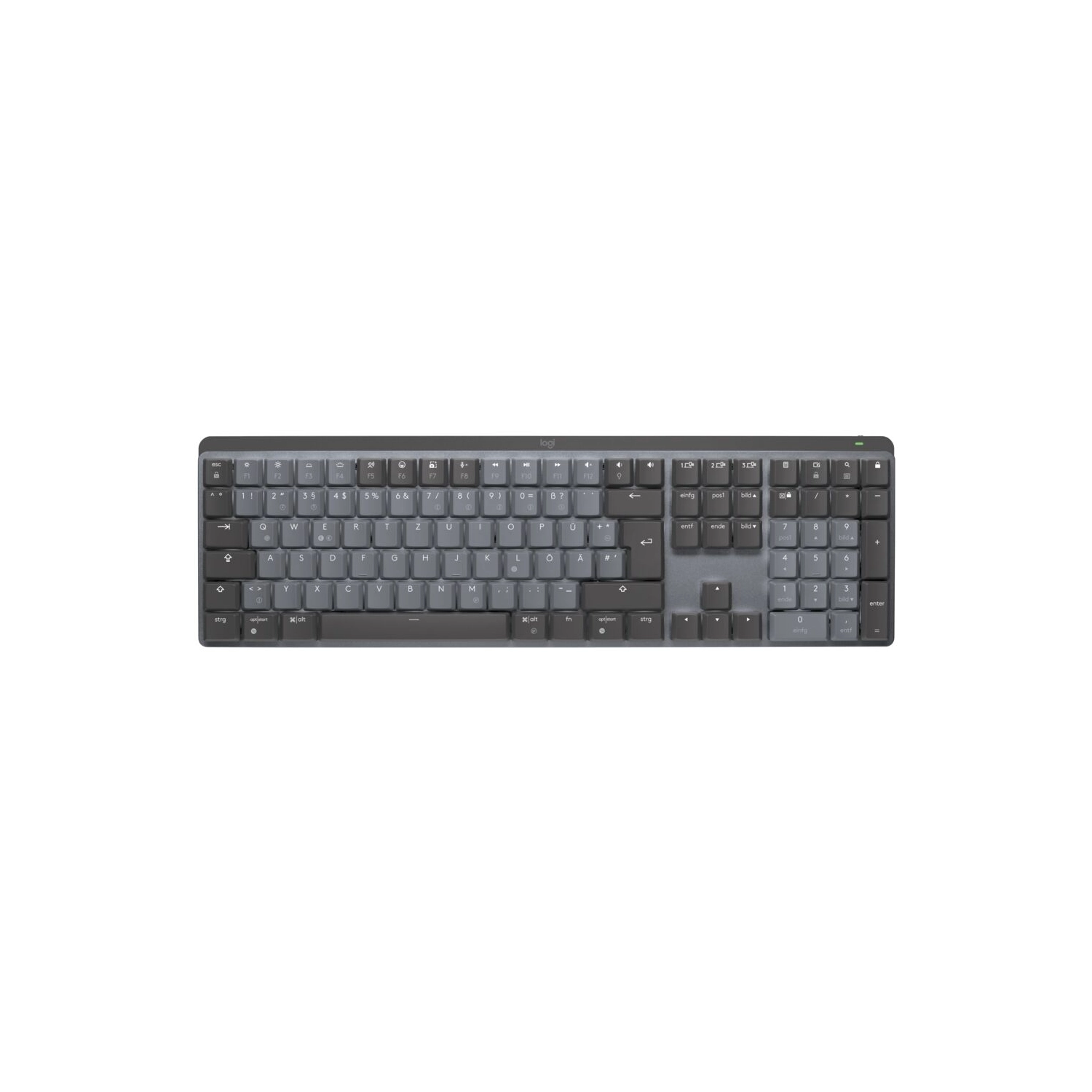 Teclado Inalámbrico Logitech Mx Grafito