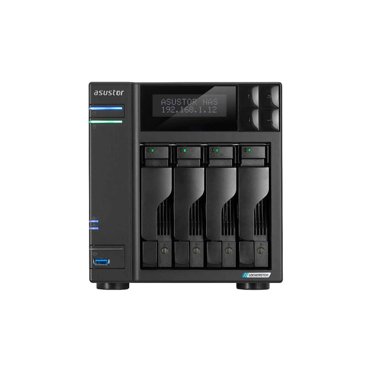 Asustor NAS Tower Lockerstor 4 Gen 2 AS6704T 4X3.5/2.5