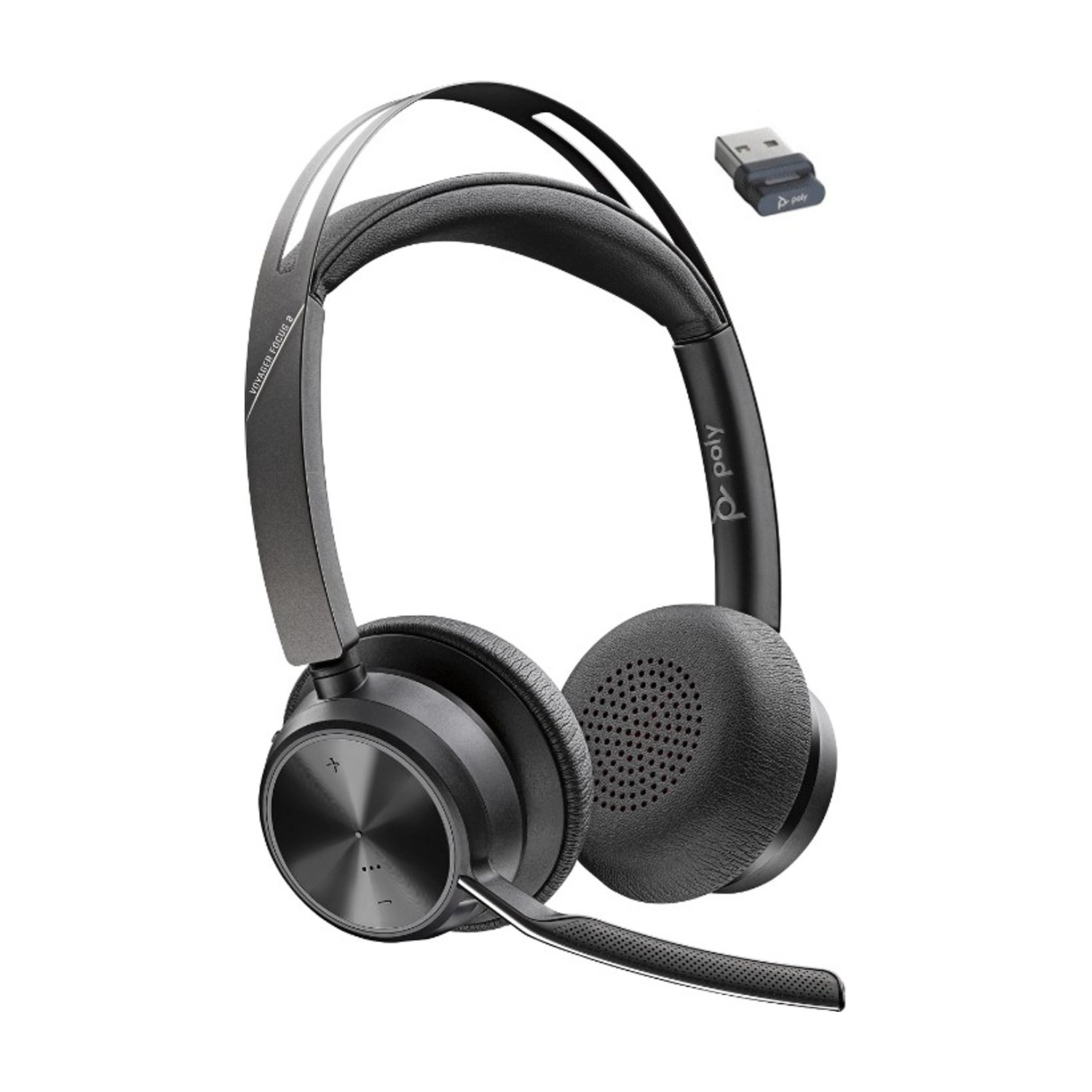 Auricular Poly Voyager Focus 2 Teams Usb-C   Usb-A