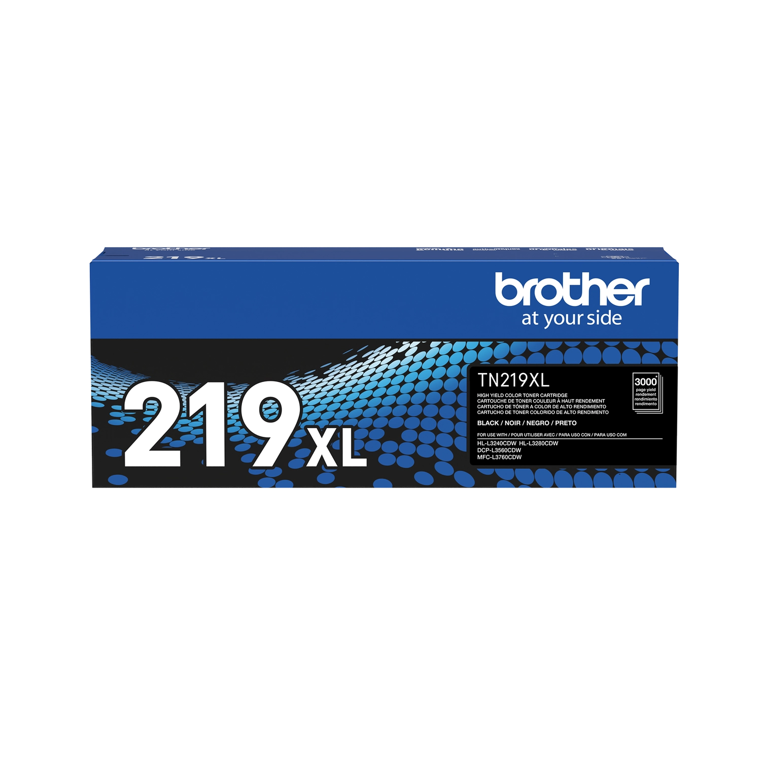 Cartucho Toner Brother Tn219Xl Negro