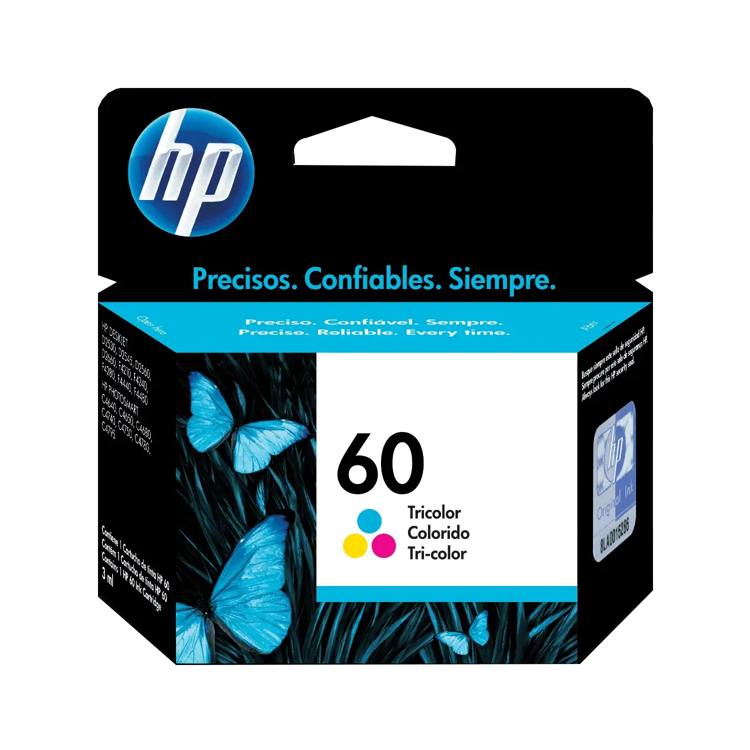Cartucho De Tinta Hp 60 Color