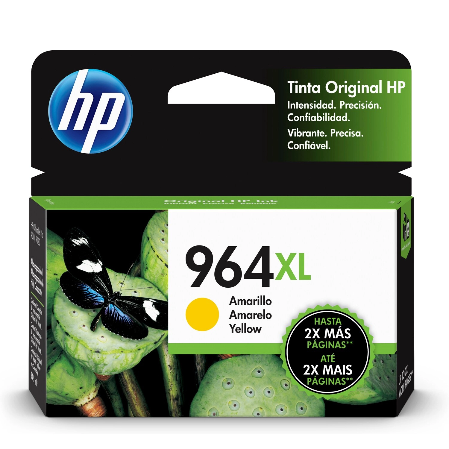 Cartucho De Tinta Hp 964Xl Amarillo Alto Rendimiento