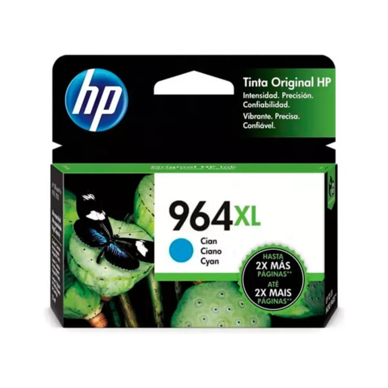 Cartucho De Tinta Hp 964Xl Cian Alto Rendimiento