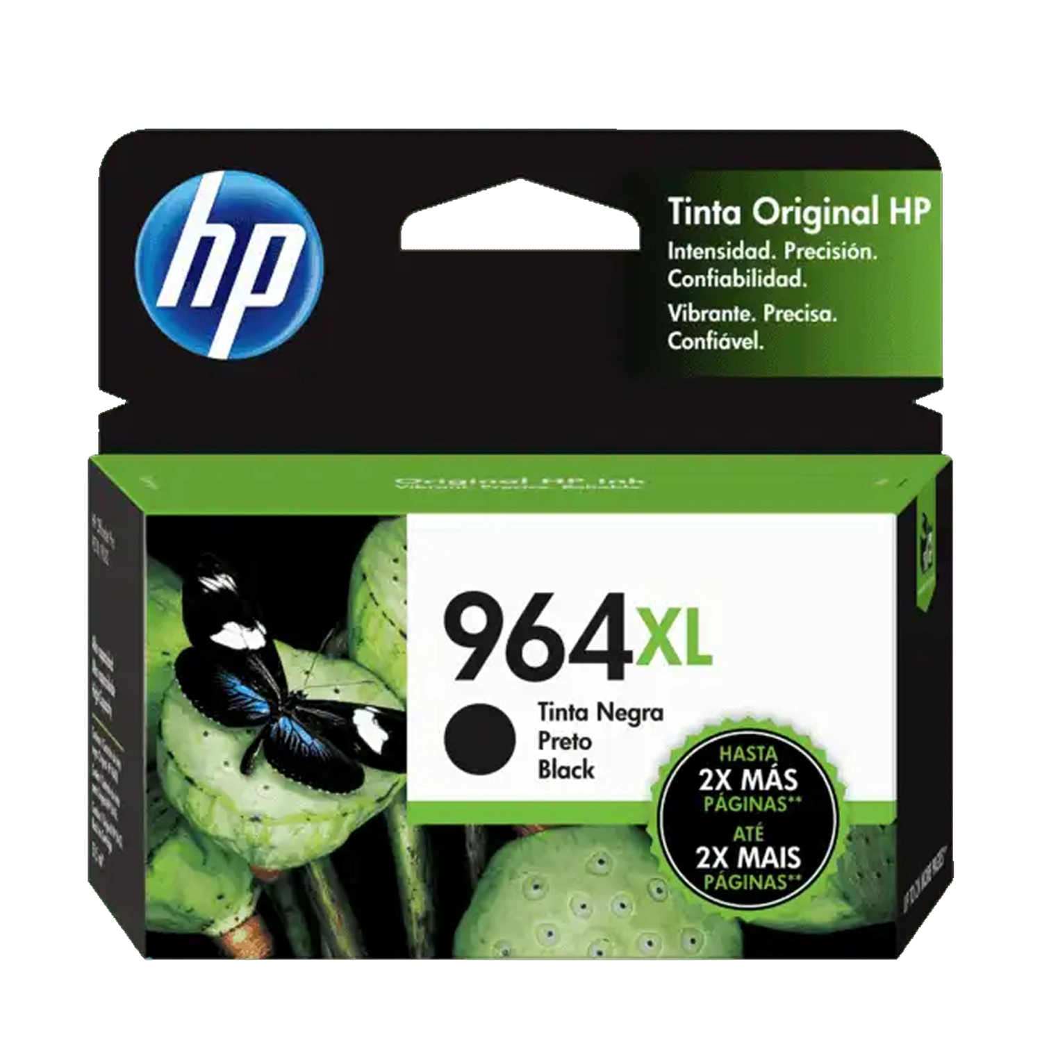 Cartucho De Tinta Hp 964Xl Negra Alto Rendimiento
