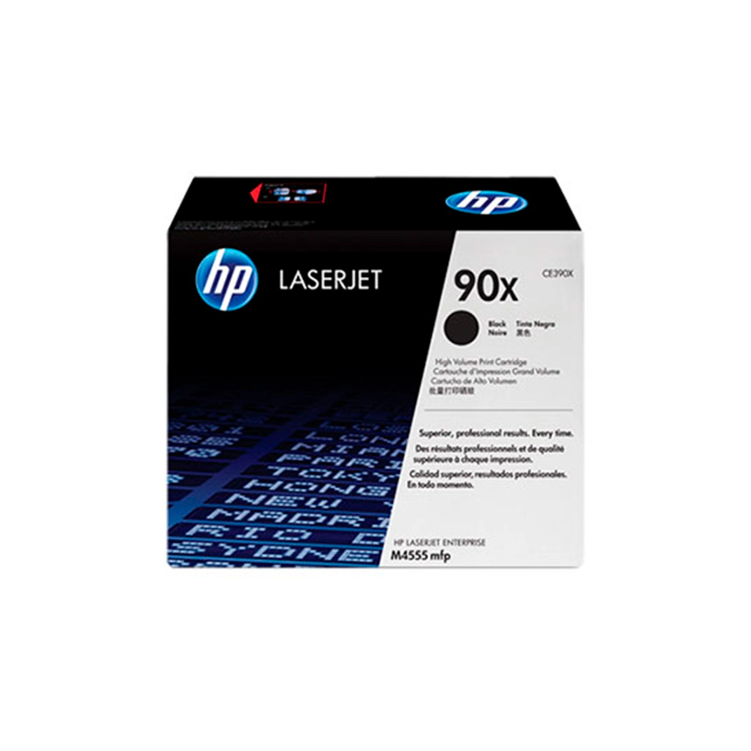 Cartucho De Toner 90X Negro De Alto Rendimiento