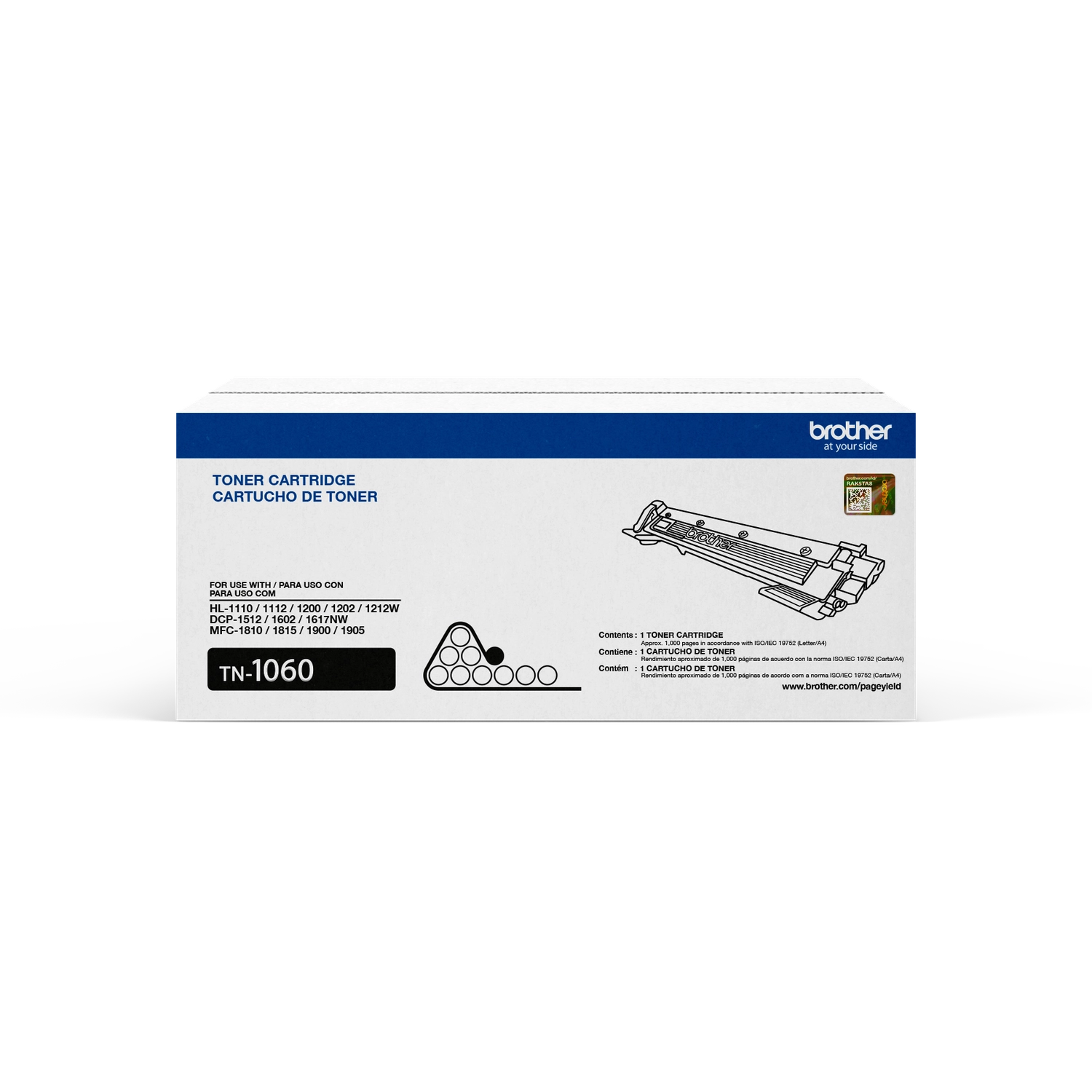 Cartucho de toner TN-1060 Negro LaserJet