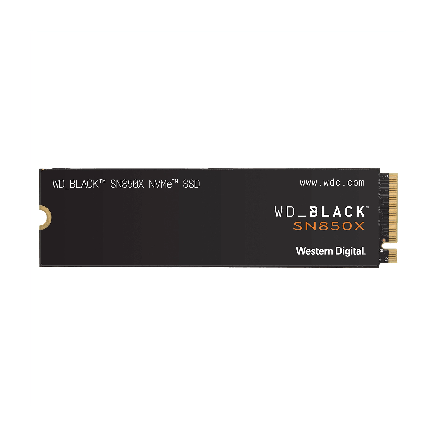 Disco Interno Ssd Wd Black Sn850X 2Tb M.2 2280 Nvme Pcie 4.0 7300Mb/S C/Disipador