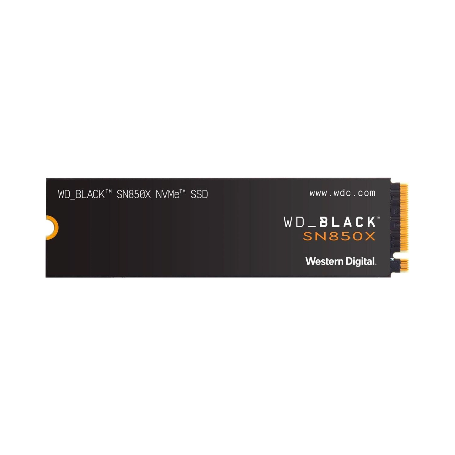 Disco SSD Western Digital 2T Black SN850X NVMe 7300MB/S S/Disipador
