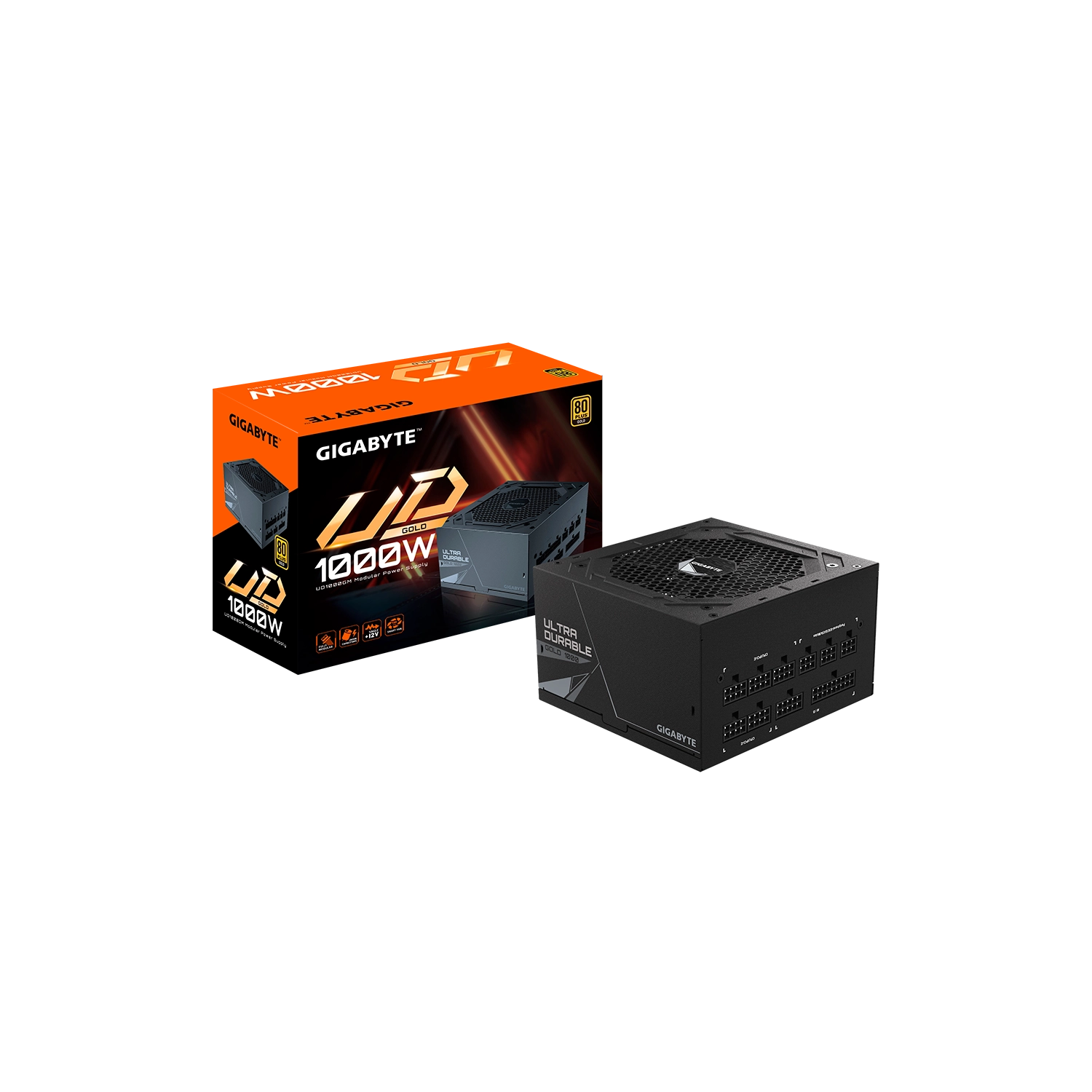 Fuente Gigabyte Ud1000Gm 80 Gold Plus Modular