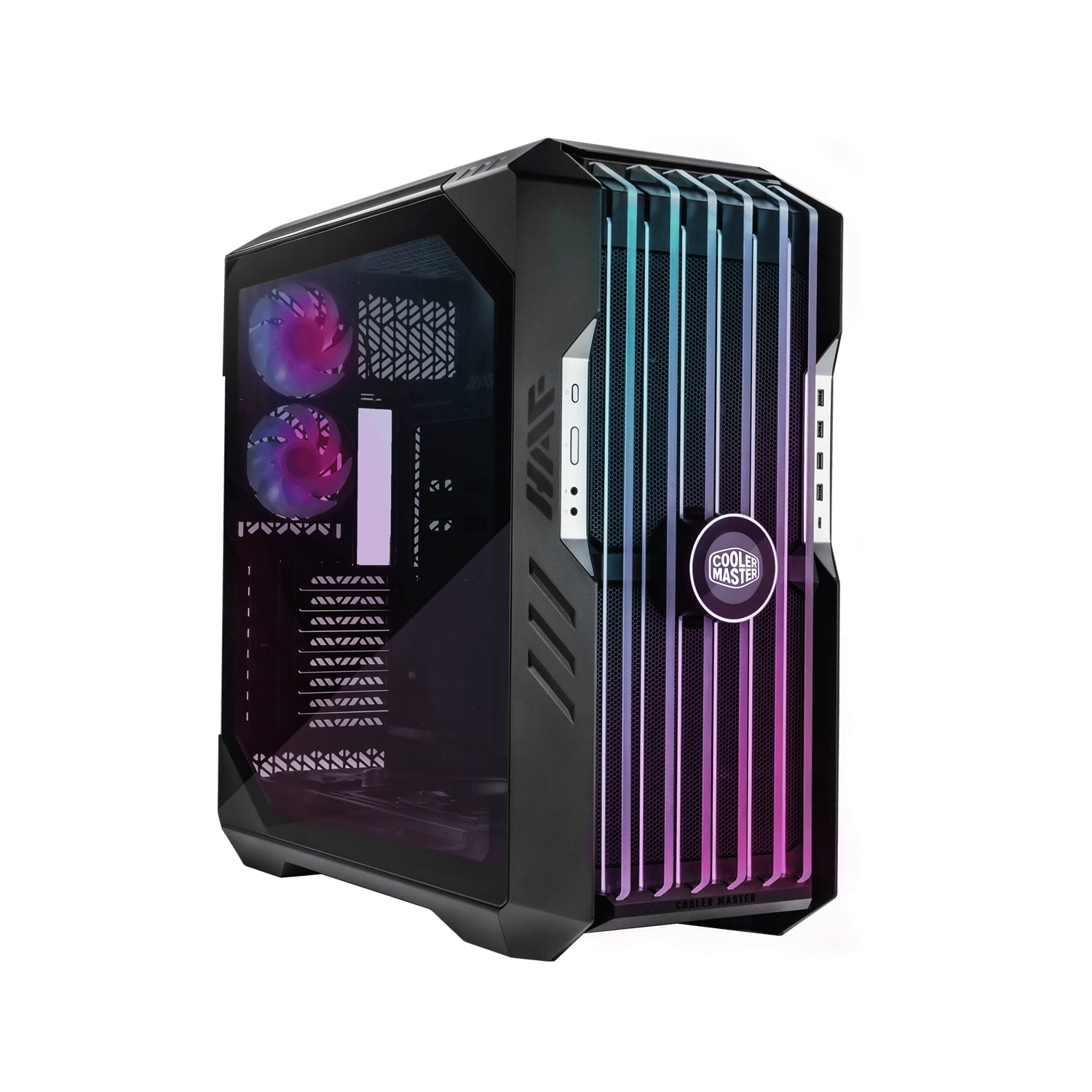 Gabinete Cooler Master HAF 700 EVO Gris Full Tower 5 Fans ARGB S/Fuente