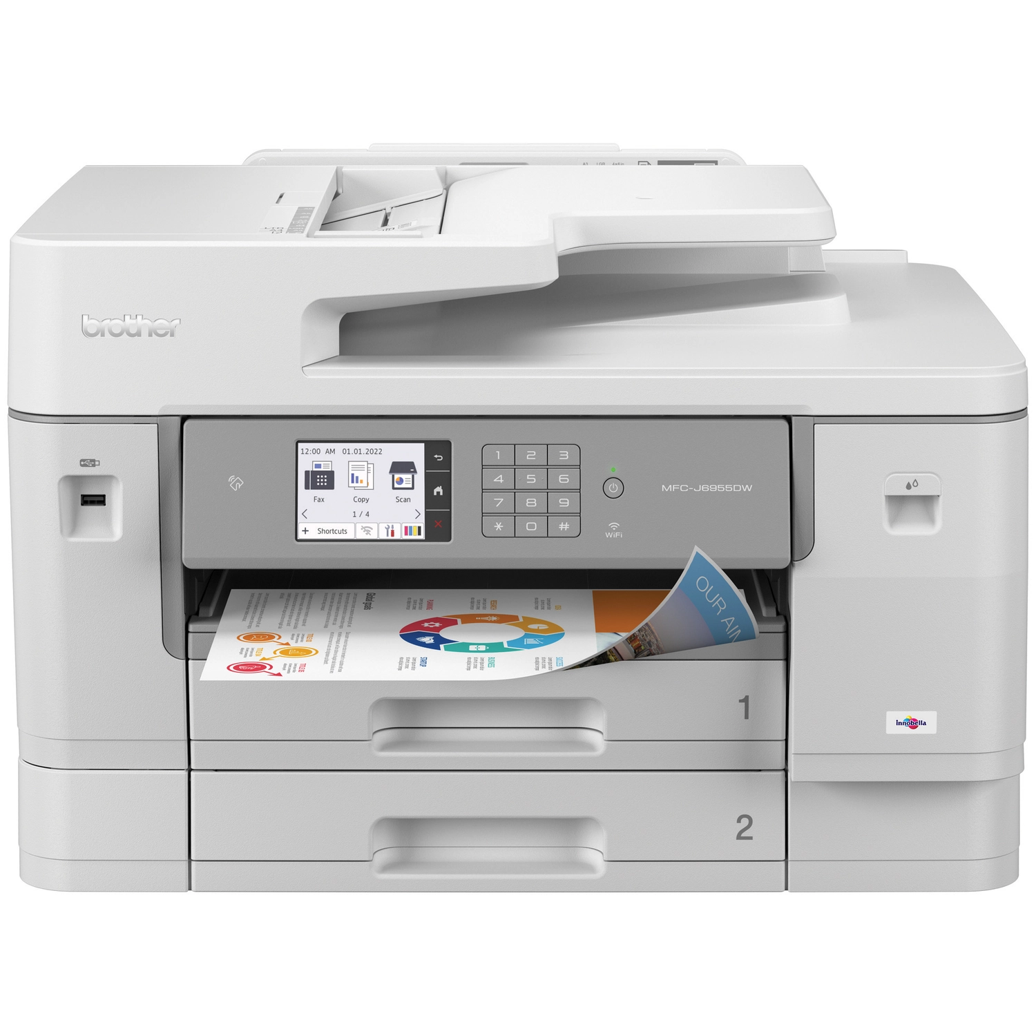 Impresora Brother Mfcj6955Dw Multifunción Laser