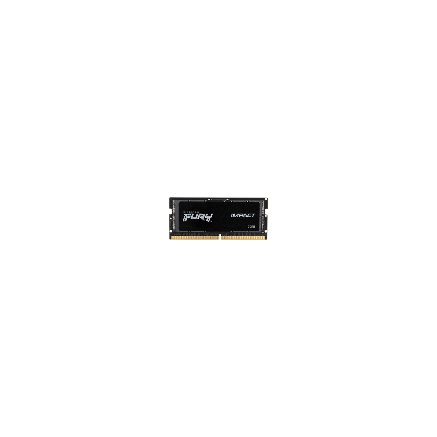 Memoria Sodimm Fury Ddr5 32Gb 4800Mhz Impact Negra
