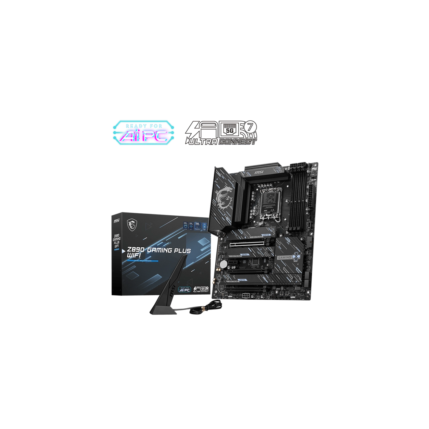 Motherboard Msi Z890 Gaming Plus Wifi  Lga1851 Ddr5
