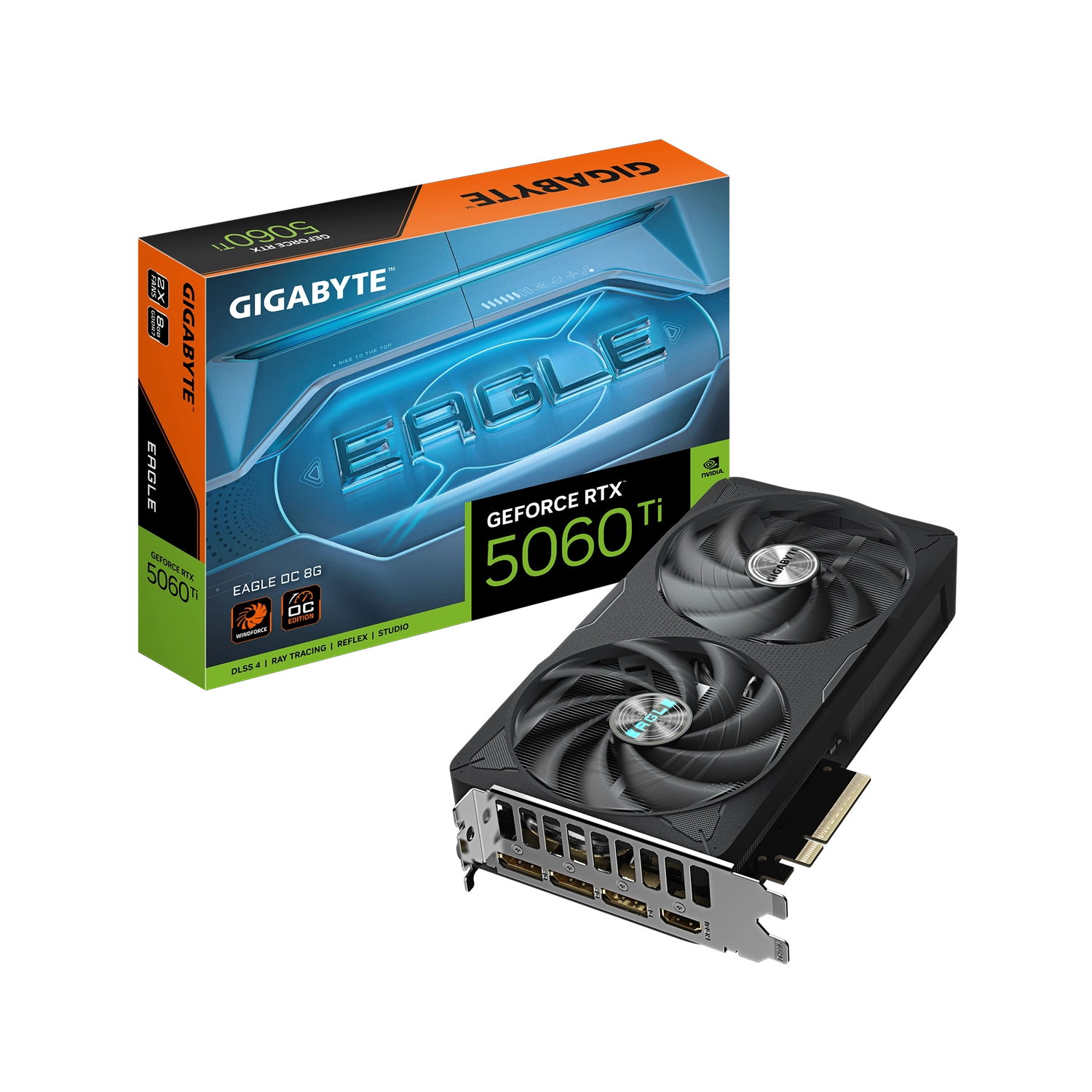 Placa De Video Gigabyte Geforce Rtx 5060 Ti Eagle Oc 8G