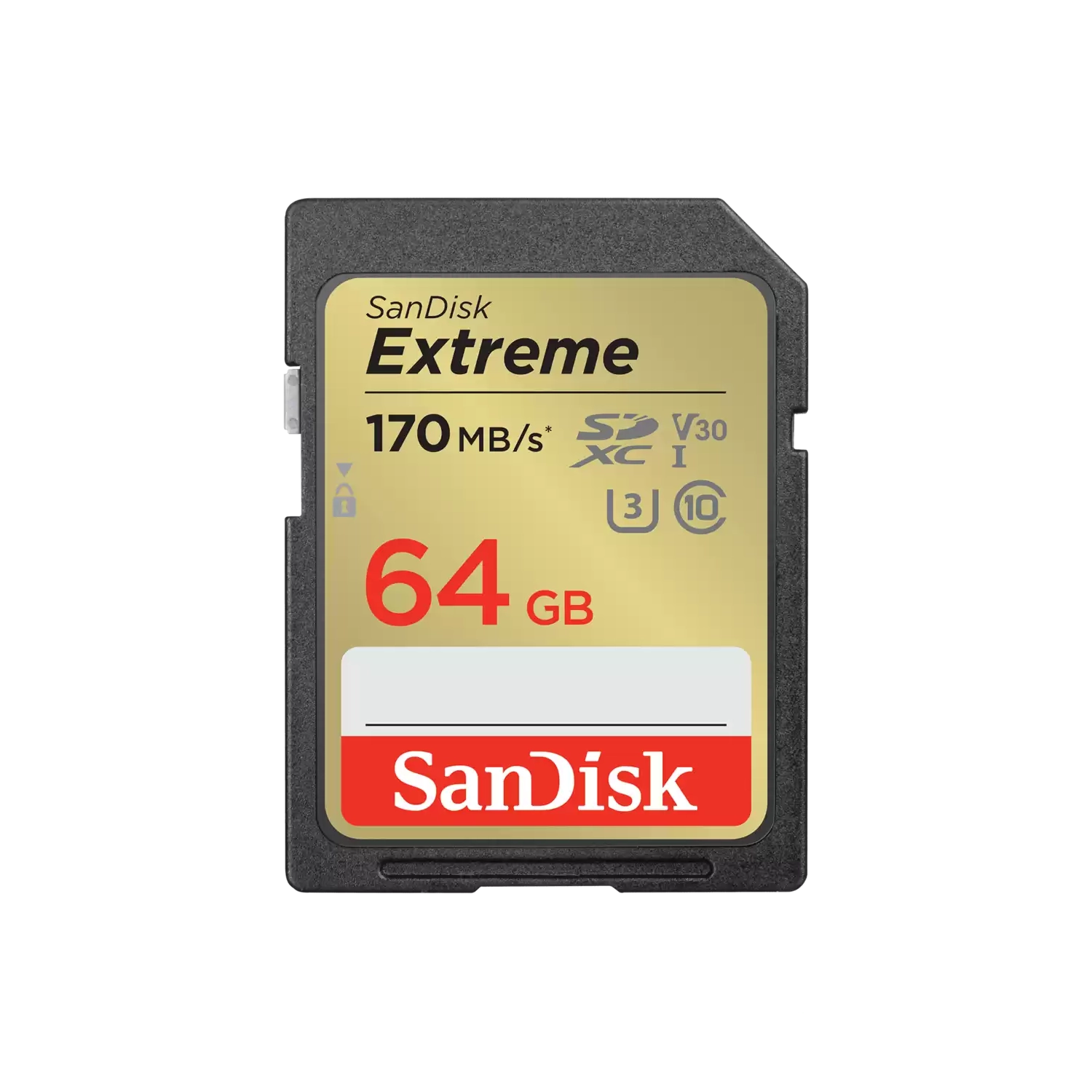 Tarjeta Sd Sandisk Extreme 64Gb Uhs-I 180Mb/S 4K