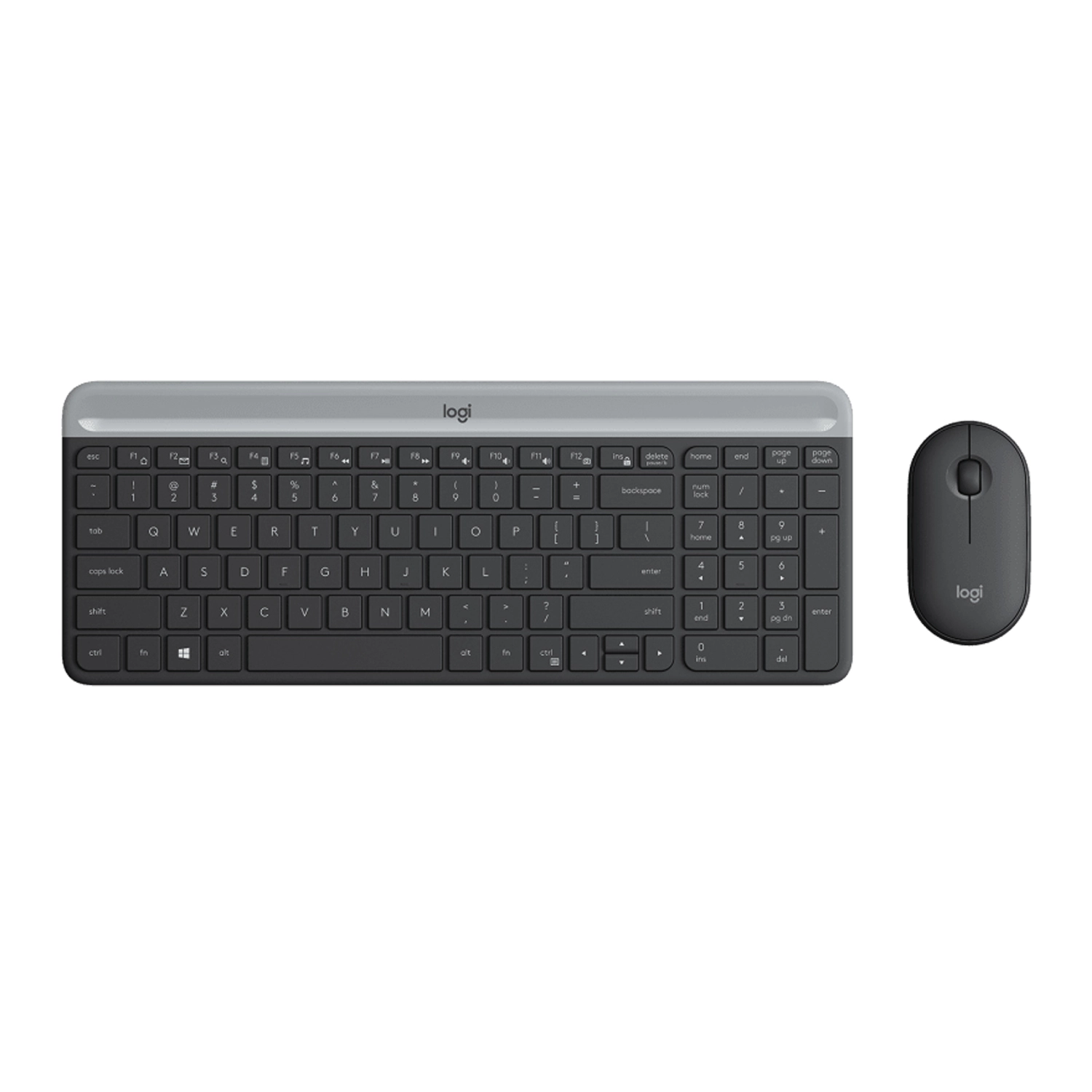 Combo Teclado Y Mouse Inalámbrico Logitech Mk470 Negro