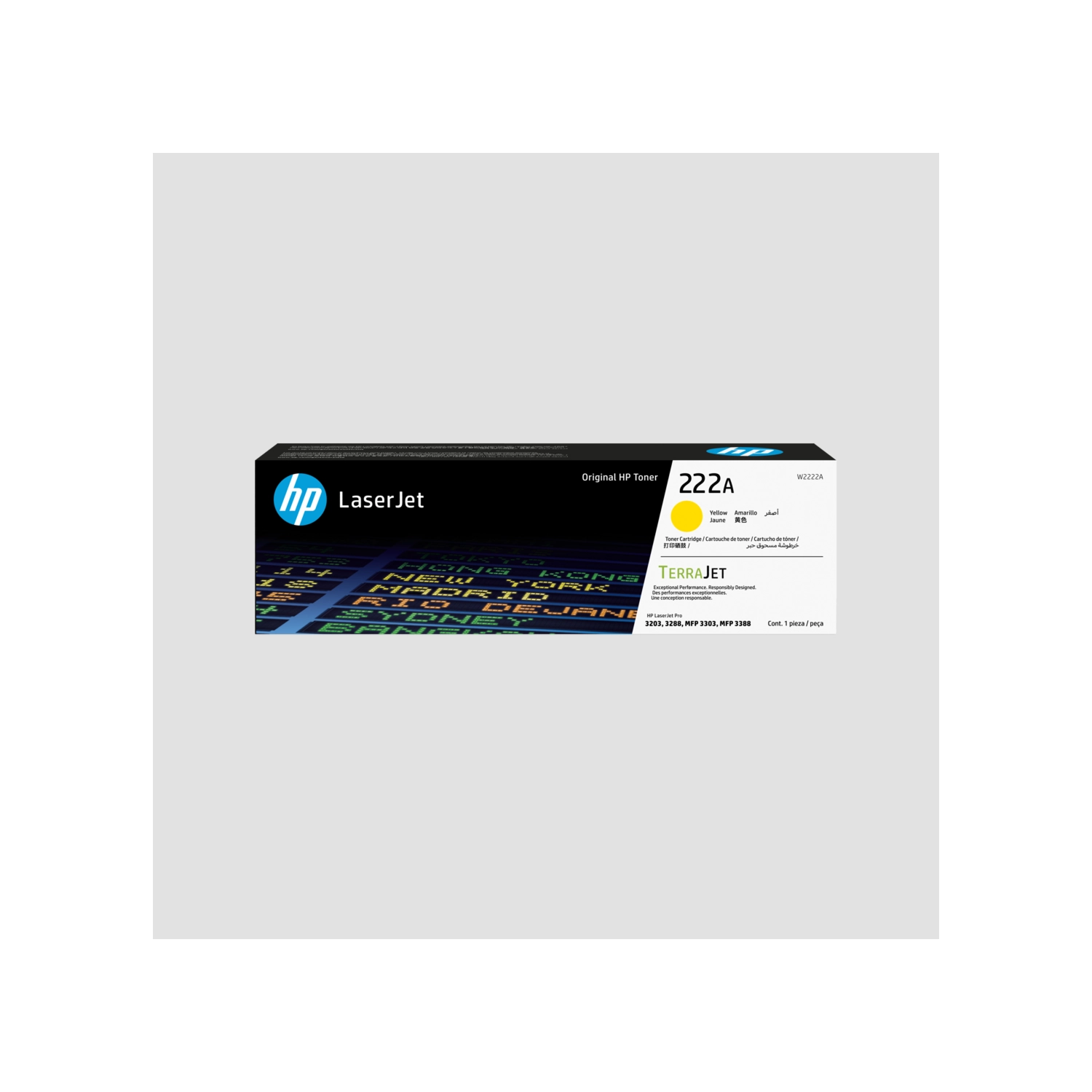 Hp Toner  222A Amarillo