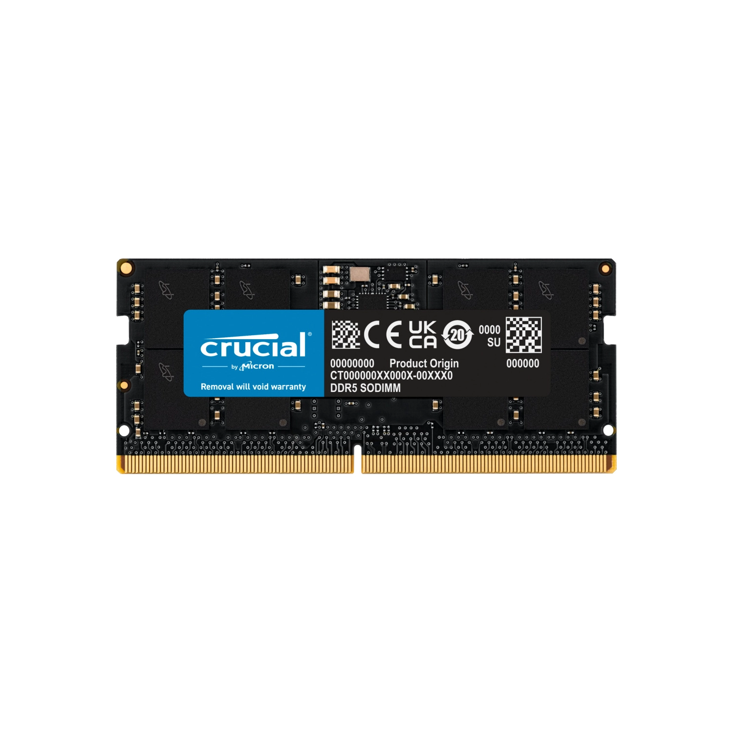 Memoria Crucial Sodimm 16Gb Ddr5-5600 Cl46 (16Gbit