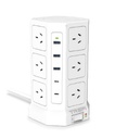 Trefi Trfptorr Torre 12 Tomas + 3 Usb + 2 Usb Tipo C Prolongador Zapatilla Multiple